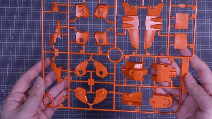 Uncle Tiger's dog: Bandai HG SEED Lagu Gundam model assembly process sharing [Abu Play Glue]