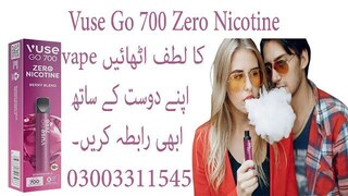 Vuse Go 700 Zero Nicotine Multan - 03003311545