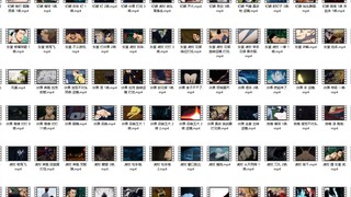 【动漫素材】咒术回战素材粗剪4GB免费分享1080P无水印无字幕