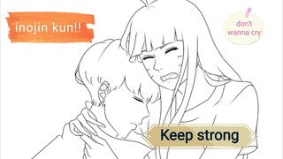 Himawari X Inojin Line art 😍💃