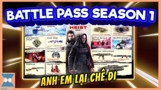 CALL OF DUTY MOBILE VN | BATTLE PASS SEASON 1/2022 - CÒN GÌ NỮA ĐÂU MÀ CHÊ ANH EM | Zieng Gaming