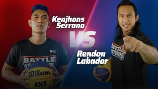 Battle Of The Youtubers- Rendon Labador Vs Kenjhons A.K.A Mr. Mainit (1v1 BasketBall)