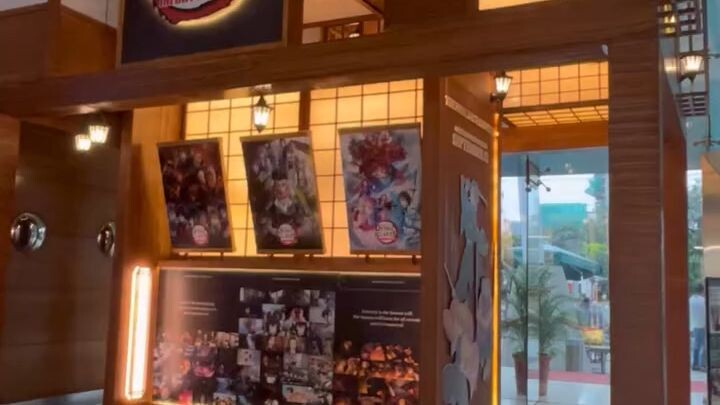 Cos Matsuri diacara kedatangan seiyuu tanjiro di india