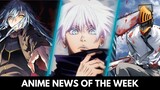 Anime News of The Week:  Tensura, Chainsaw Man, Crunchyroll India, Jujutsu Kaisen #anime #manga