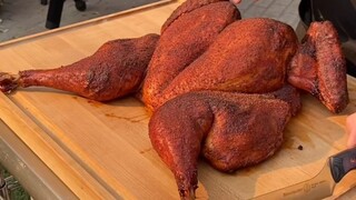 Original Soundtrack: Carving a juicy roast turkey