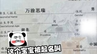宝宝起名万涂思瑞后评论区炸了