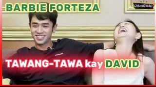 OMG! GRABE TAWA ni BARBIE FORTEZA ng SABIHIN ITO ni DAVID LICAUCO!