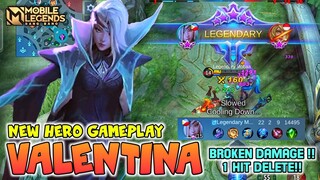 Valentina Mobile Legends , New Hero Valentina 100% Broken Damage - Mobile Legends Bang Bang