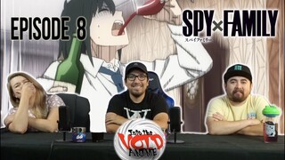 SPY x FAMILY Episode 8 | THE COUNTER-SECRET POLICE COVER OPERATION | Reaction and Discussion!