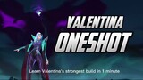 Valentina OneShot Build Latest | Mobile Legends 2022