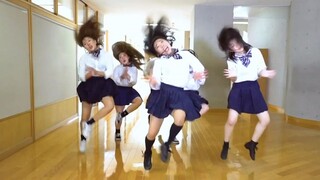High energy attention~Japanese high school [Kagamine Rin] + ♂ [プラスMAN] Explosive Dance~