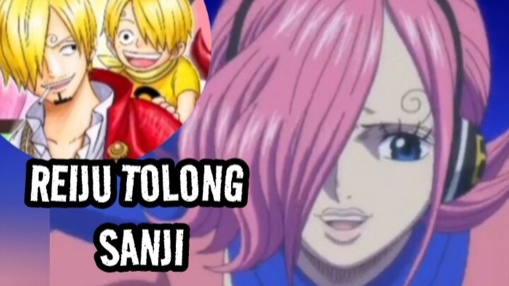 #onepiece "Reiju Tolong Sanji