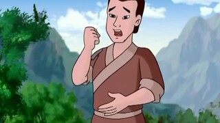 ชายคนหนึ่งกินลูกชิ้นที่ซื้อมาจากริมแม่น้ำ แล้วจู่ๆ ก็กลายเป็นมังกรไปเสียอย่างนั้น แท้จริงแล้วเรื่องน