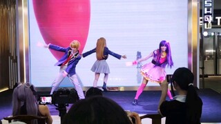 恭喜小爱一家人获得宅舞冠军(ﾉ∇︎〃 )