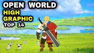 TOP 14 High Graphic OPEN WORLD Games for Android iOS | Worth To Play OFFLINE Multiplayer ONLINE Game