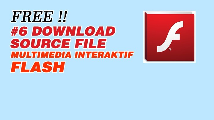 Source Code FLA Multimedia Pembelajaran Interaktif Flash Gratis | PART 6 Hasil Akhir