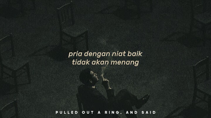 pria dengan niat baik tidak akan menang