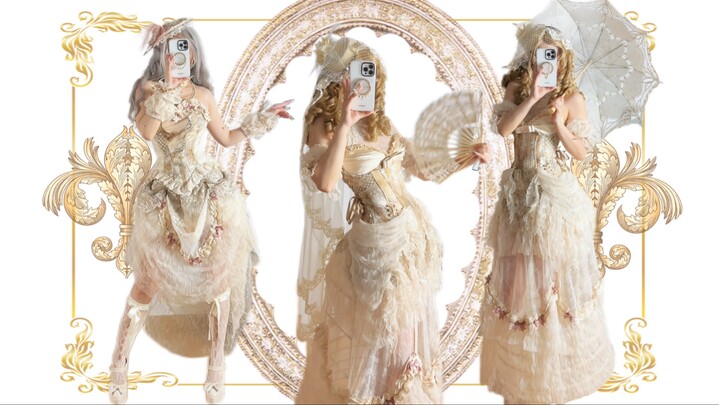 مثل كونتيسة خرجت من لوحة زيتية ✡️˖👑𓋼🍂✡️ ˖ 𓈒𓂂｜النمط الفاخر المفرط｜الطراز القصور الأوروبي