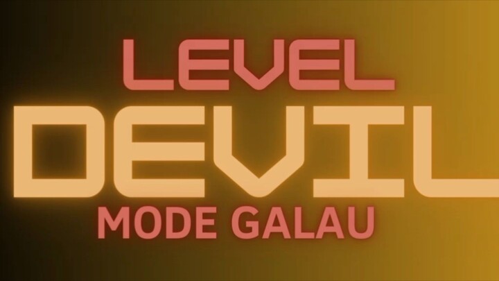[TA] level devil x lagu galau