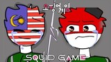 GOODBYE..(〒﹏〒) Squid game animation contryhumans version