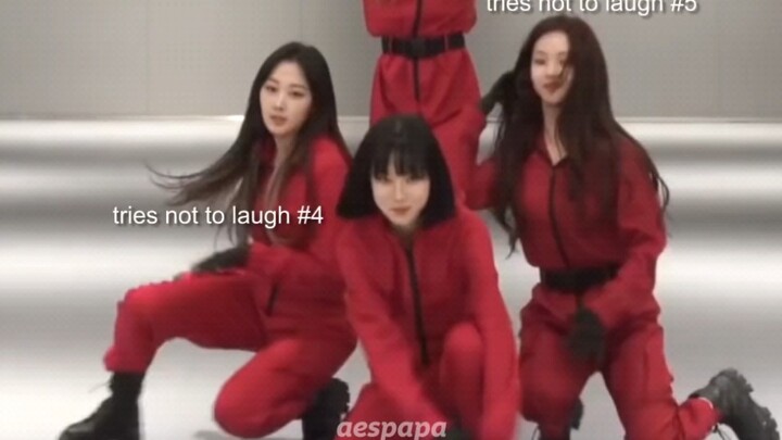 Fan question: What on earth are @aespa laughing at, hhhhh?