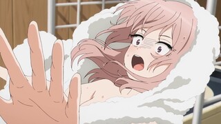 "You pervert, you broke in on purpose!!"