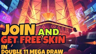 Join in Double 11 Mega Draw and Double 11 Carnival and win Rewards. - MLBB