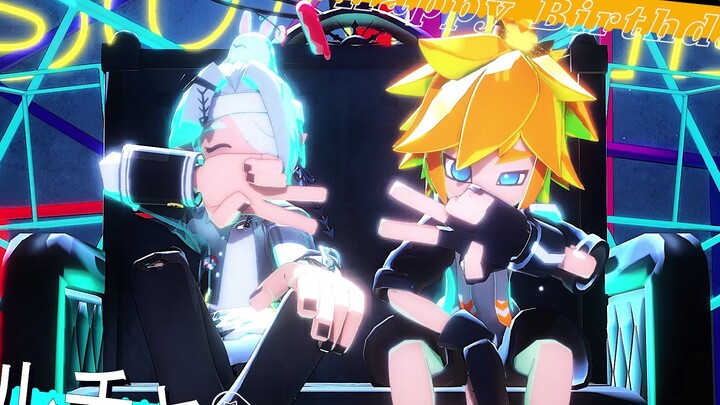 【凹凸世界MMD/金生贺】“就按这种节奏跳下去！”《カルチャ》