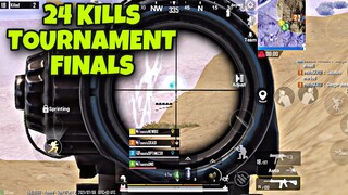 MIRAMAR MAP TOURNAMENT FINALS 24 KILLS | PUBG MOBILE PHILIPPINES