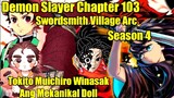 Tokito Muichiro Winasak Ang Mikanikal Doll Demon Slayer Season 4 Chapter 103