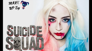 [How to]Harley Quinn Makeup ด้วยเครื่องสำอาง Drugstore | By Soundtiss