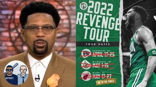 Jalen Rose "on fire" Jayson Tatum reach 1st NBA Finals: Boston Celtics vs Golden State Warriors