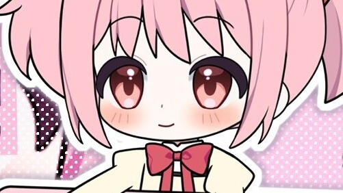 [Kaneme Madoka free table pet] Puella Magi Madoka Magica table pet model/bongocat/live2d/13 keys