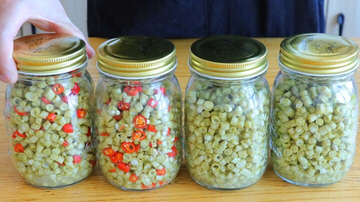 [Pickled Sour String Beans with Meat Sauce] Making pickled sour string beans at home is this easy—do