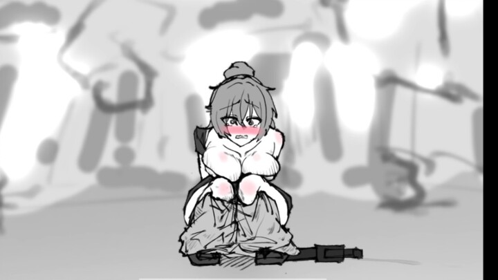 油管大神制作，武士少女之战