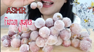 ASMR FROZEN GRAPES | BUAH BEKU | DEW ASMR MUKBANG INDONESIA | EATING SOUNDS