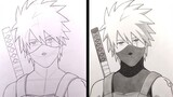 How to Draw Kakashi Anbu - Naruto