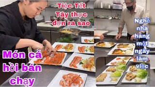 Tiệc Tết Tây có gì/món cá hồi đắt khách/nghề nhà hàng/Cuộc sống pháp/món ngon mỗi ngày/ẩm thực Việt