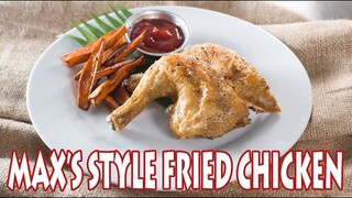 How to cook Maxs Fried Chicken with Kamote Fries | Jenny's Kitchen