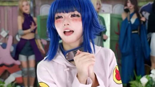 Hinata wishes everyone an early Happy New Year, then instantly turns hostile.