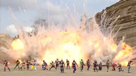 ( พากย์ไทย ) kamen rider forever