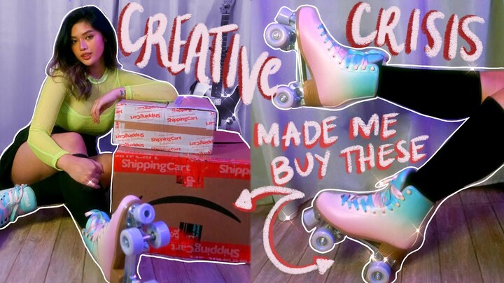I am going thru a cReAtIvE cRiSis so I bought roller skates and went on a US shopping spree | Lesha
