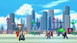 Action Anime Marvel vs DC Heroes