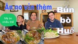 Ăn bún bò Huế, chàng trai Đức không chê mắm ruốc | ẩm thực Việt Nam | Cuộc sống ở Đức