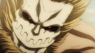 Seeing Jaw Titan give away to Reiner for nothing, his heart finally died!