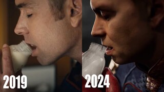 Mortal Kombat 1 Homelander Trailer & The Boys Comparison | 2019 VS 2024