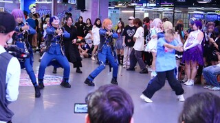 6月14日广州地王广场随舞（神高男团（歌曲：フュージョン）