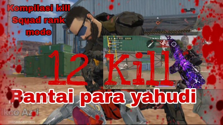 Kompilasi kill Squad Rank mode| Blood Strike Indonesia