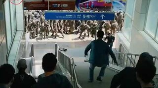 Deadly Scene of the movie Train to Busan (horror zombie movies scene)