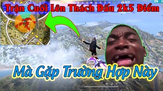 Trận Cuối Lên Thách Đấu Mà Gặp Trường Hợp Này - Free Fire